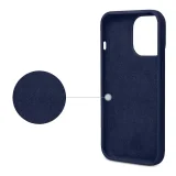 Миниатюра: Силиконов кейс bSmart Silicone Soft Cover, За iPhone 14 Plus (6.7), Тъмносин