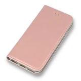 Миниатюра: Калъф тефтер флип bSmart Magnetic Book страничен, За iPhone 14 (6.1), Розово-златен