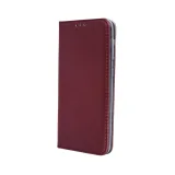 Миниатюра: Калъф тефтер флип bSmart Magnetic Book страничен, За iPhone 14 Pro Max (6.7), Бордо