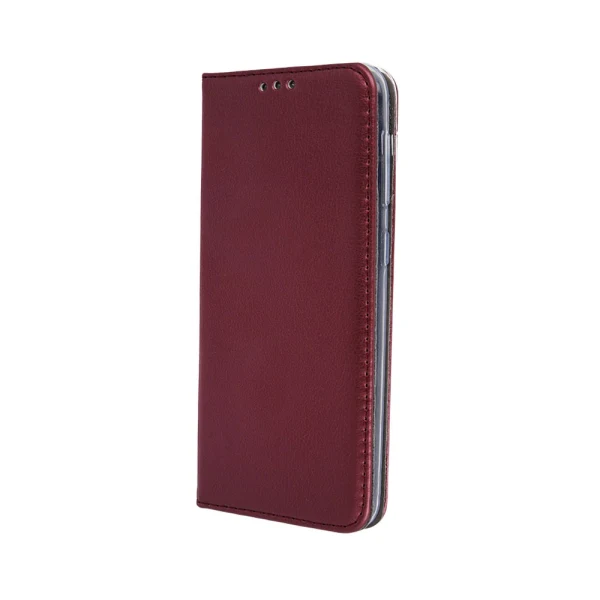 Калъф тефтер флип bSmart Magnetic Book страничен, За iPhone 14 Plus (6.7), Бордо