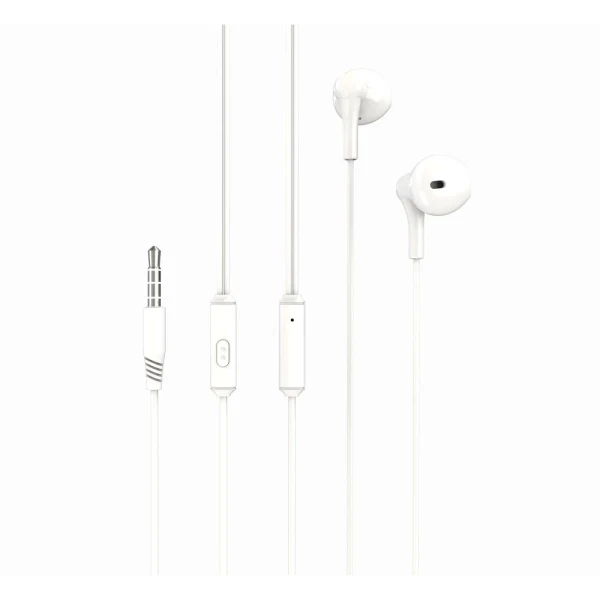 Слушалки HF 3.5 mm XO EP39, Бели