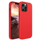 Миниатюра: Силиконов кейс bSmart Silicone Soft Cover, За iPhone 14 Pro Max (6.7), Червен