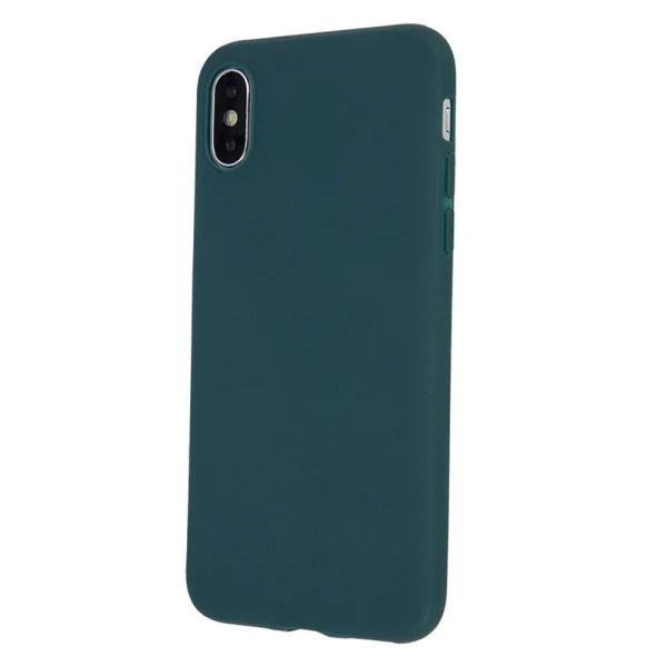 Силиконов кейс iPaky матиран, За Xiaomi 12 Lite, Тъмнозелен