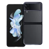 Миниатюра: Пластмасов прозрачен кейс MBX с кант, За Samsung Galaxy Z Flip4 5G, Черен