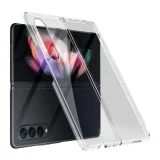 Миниатюра: Пластмасов кейс MBX със силиконова рамка, За Samsung Galaxy Z Fold4 5G, Прозрачен