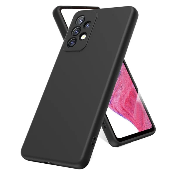 Силиконов кейс bSmart Silicone Soft Cover, За Samsung Galaxy A73 5G (A736B),Черен
