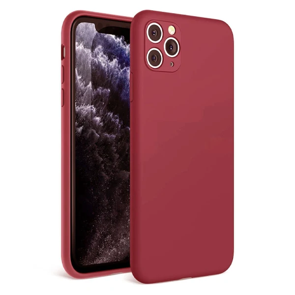 Силиконов кейс bSmart Silicone Soft Cover, За Samsung Galaxy A53 5G (A536B), Бордо