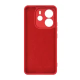 Миниатюра: Силиконов кейс bSmart Silicone Soft Cover, За Xiaomi Redmi Note 15 5G / 4G, Червен