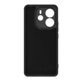 Миниатюра: Силиконов кейс bSmart Silicone Soft Cover, За Xiaomi Redmi Note 15 5G / 4G, Черен
