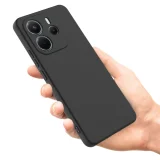 Миниатюра: Силиконов кейс bSmart Silicone Soft Cover, За Xiaomi Redmi Note 15 5G / 4G, Черен