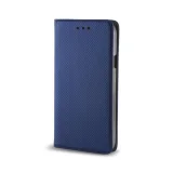 Миниатюра: Калъф тефтер флип bSmart Magnet Book страничен, За Motorola Moto G22, Тъмносин