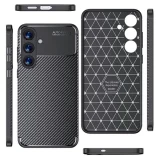 Миниатюра: Кейс bSmart Carbon Auto Focus за Samsung Galaxy S25 FE / S26 FE, черен
