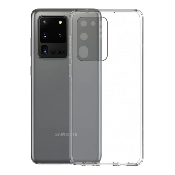 Силиконов кейс MBX Jelly 1.5mm, За Samsung Galaxy S20 Ultra (G988B), Прозрачен