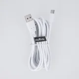 Миниатюра: Кабел USB-A - USB-C, Maxlife 3м в кутия 2A, Бял