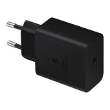 Миниатюра: Оригинално зарядно устройство комплект Samsung EP-T4510XBE 45W USB-C, 220V Super Fast Charging в кутия, Черно