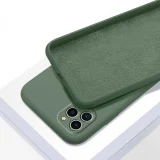 Миниатюра: Силиконов кейс bSmart Silicone Soft Cover, За Samsung Galaxy S21 FE 5G (G990B), Тъмнозелен