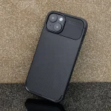 Миниатюра: Кейс bSmart Carbon Auto Focus за iPhone 17 Pro / 18 Pro, черен