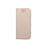 Миниатюра: Калъф тефтер флип страничен bSmart Magnet Book универсален 6.1-6.7" инча, 167x80, Златист