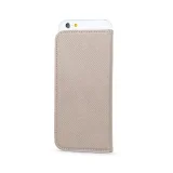 Миниатюра: Калъф тефтер флип страничен bSmart Magnet Book универсален 6.1-6.7" инча, 167x80, Златист
