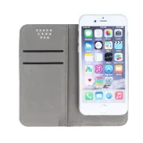 Миниатюра: Калъф тефтер флип страничен bSmart Magnet Book универсален 6.1-6.7" инча, 167x80, Златист