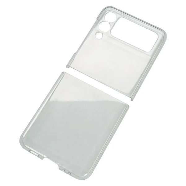 Пластмасов кейс MBX, За Samsung Galaxy Z Flip3 5G, Прозрачен