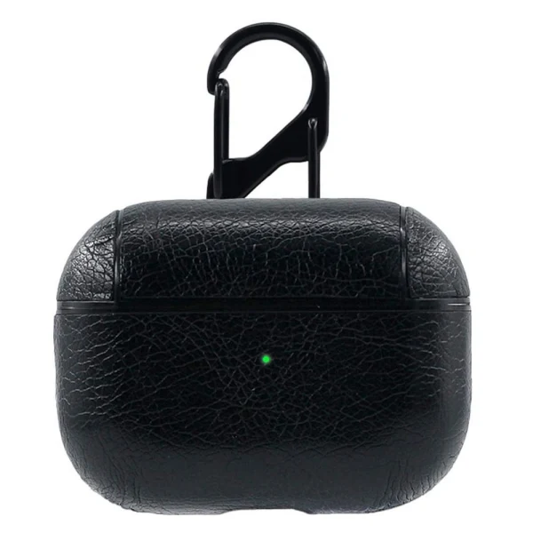 Калъф екокожа за Airpods 3 слушалки MBX, Черен