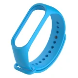 Миниатюра: Силиконова каишка bSmart за смарт гривна Xiaomi Mi Band 3/4, Светлосиня