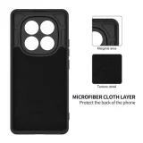 Миниатюра: Силиконов кейс bSmart Silicone Soft Cover, За Xiaomi Redmi Note 15 Pro 5G, Черен