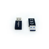 Миниатюра: Преходник адаптер USB-C към USB 3.0, Maxlife, Черен