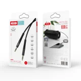 Миниатюра: Кабел AUX XO NB-R175A 2 pins MBX, 1м, Черен