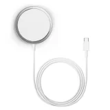 Миниатюра: Безжично зарядно устройство BWOO WL-12 PD MagSafe, 15W, Бяло