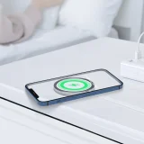 Миниатюра: Безжично зарядно устройство BWOO WL-12 PD MagSafe, 15W, Бяло