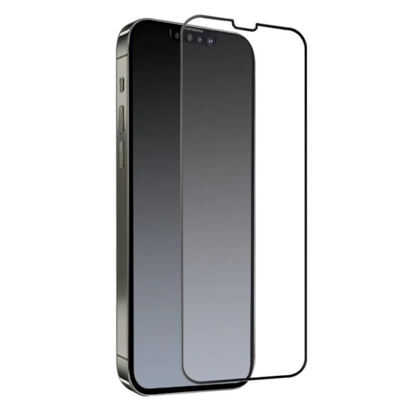 Стъклен протектор MBX 9D Paper Box Flat, За iPhone 13 Pro Max (6.7), Черен