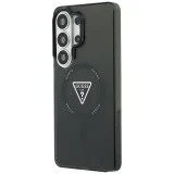 Миниатюра: Оригинален кейс Guess IML Gradient Triangle MagSafe за Samsung Galaxy S26 Ultra, черен