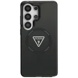 Миниатюра: Оригинален кейс Guess IML Gradient Triangle MagSafe за Samsung Galaxy S26 Ultra, черен