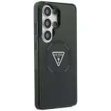 Миниатюра: Оригинален кейс Guess IML Gradient Triangle MagSafe за Samsung Galaxy S26 Ultra, черен