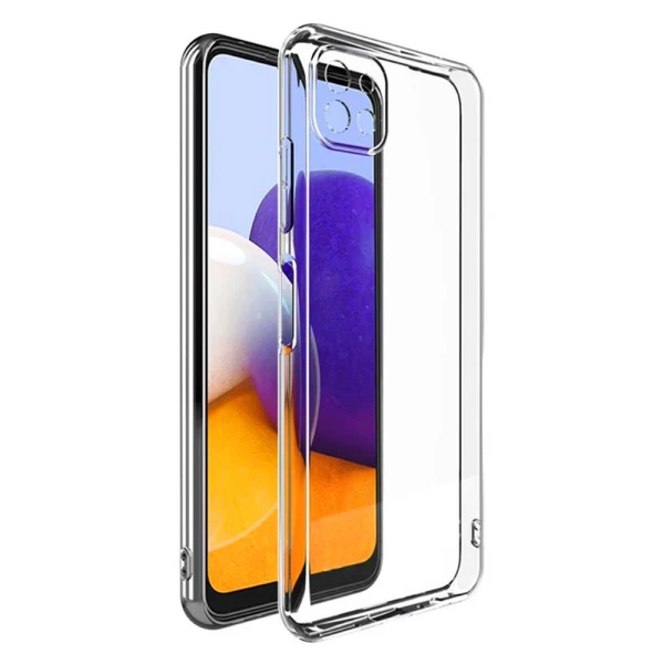 Силиконов кейс MBX Jelly 1.5mm, За Samsung Galaxy A12/M12 (A125F/M127F), Прозрачен