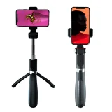Миниатюра: Селфи стик XO SS08 Трипод с Bluetooth, Черен
