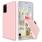 Миниатюра: Силиконов кейс bSmart Silicone Soft Cover, За Samsung Galaxy A72 4G/5G (A725F/A726B), Розов