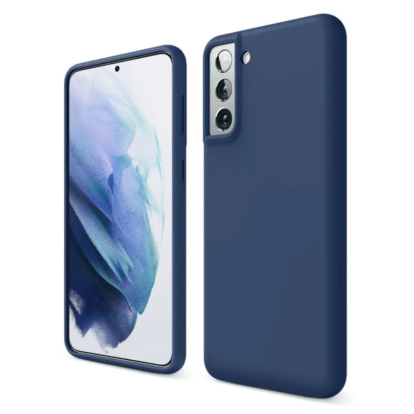 Силиконов кейс bSmart Silicone Soft Cover, За Samsung Galaxy A32 5G (A326B), Тъмносин