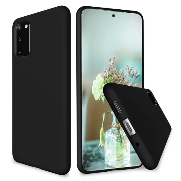 Силиконов кейс bSmart Silicone Soft Cover, За Samsung Galaxy A32 5G (A326B), Черен
