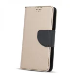Миниатюра: Калъф тефтер страничен Fancy универсален 5.5-5.7" инча, Златист