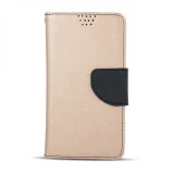 Миниатюра: Калъф тефтер страничен Fancy универсален 5.5-5.7" инча, Златист