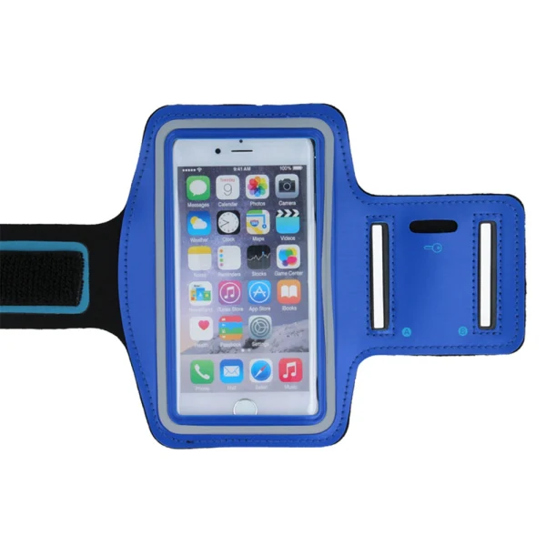 Спортен калъф за ръка MBX H20 Sport, размер iPhone 7 Plus, 5.5-6.0" инча, Син
