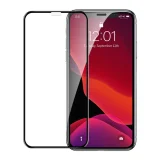Миниатюра: Стъклен протектор OG Premium с цяло лепило, За iPhone 11 (6.1), Черен