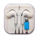 Миниатюра: Слушалки HF за iPhone Pro Lightning bluetooth HQ, Бели