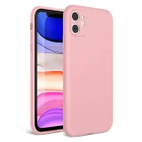 Миниатюра: Силиконов кейс bSmart Silicone Soft Cover, За iPhone 12 mini (5.4), Розов
