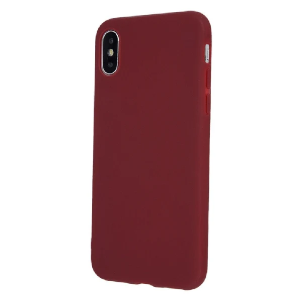 Силиконов кейс iPaky матиран, За Samsung Galaxy S21 Plus (G996B), Бордо