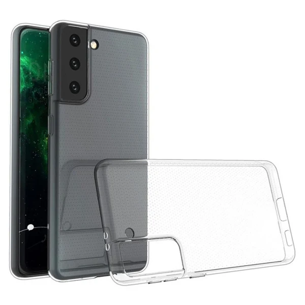 Силиконов кейс MBX, За Samsung Galaxy S21 Plus (G996B), Прозрачен