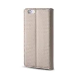 Миниатюра: Калъф тефтер флип bSmart Magnet Book страничен, За iPhone 12/12 Pro (6.1), Златист